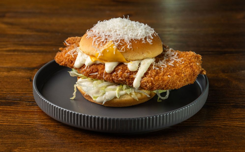 Caesar Chicken Sando